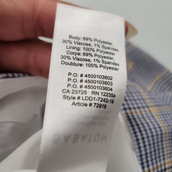 Aritzia Babaton Plaid Houndstooth Hopper Skirt in Cairo Gold NWT - Picture 11 of 11